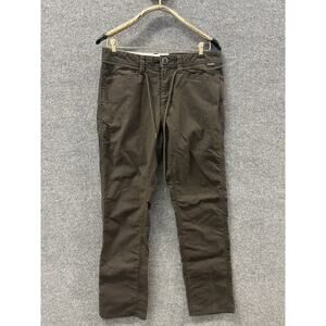 VOLCOM TRUE TO THIS Khaki STONE MADE Jeans Pants Men’s Size 32x30 Brown